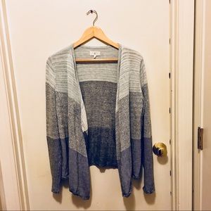 Lou & Grey by LOFT Waterfall Cardigan